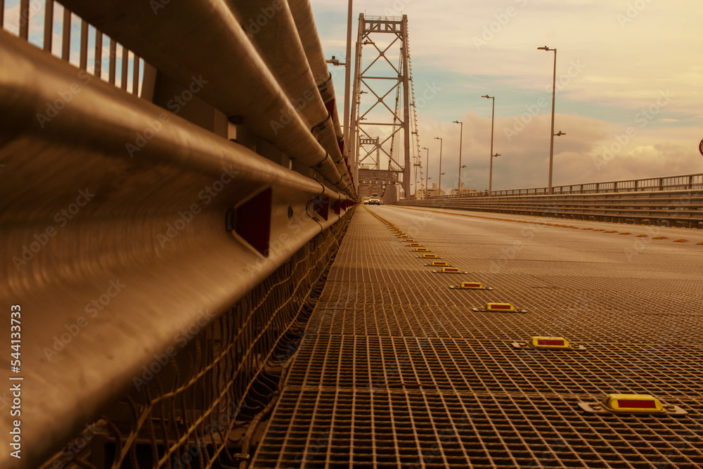 Fototapeta premium bridge over the river