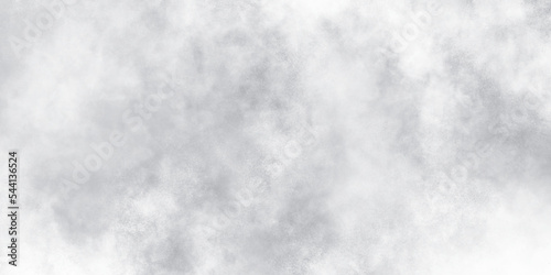Abstract cloudy silver ink effect white paper texture, Old and grainy white or grey grunge texture, black and whiter background with puffy smoke, white background vector illustration. 