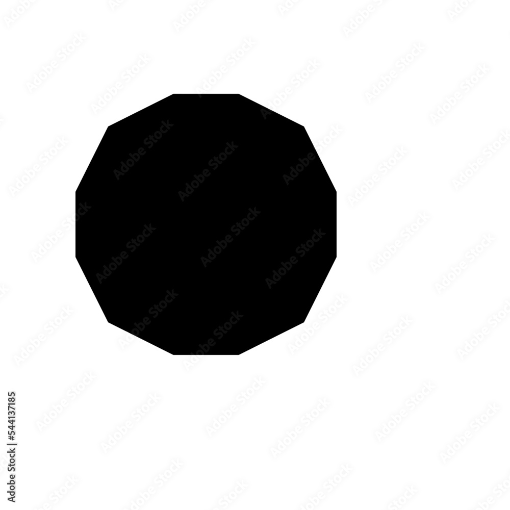 Basic shape elements with sharp edges vector Basic shape elements with sharp edges vector