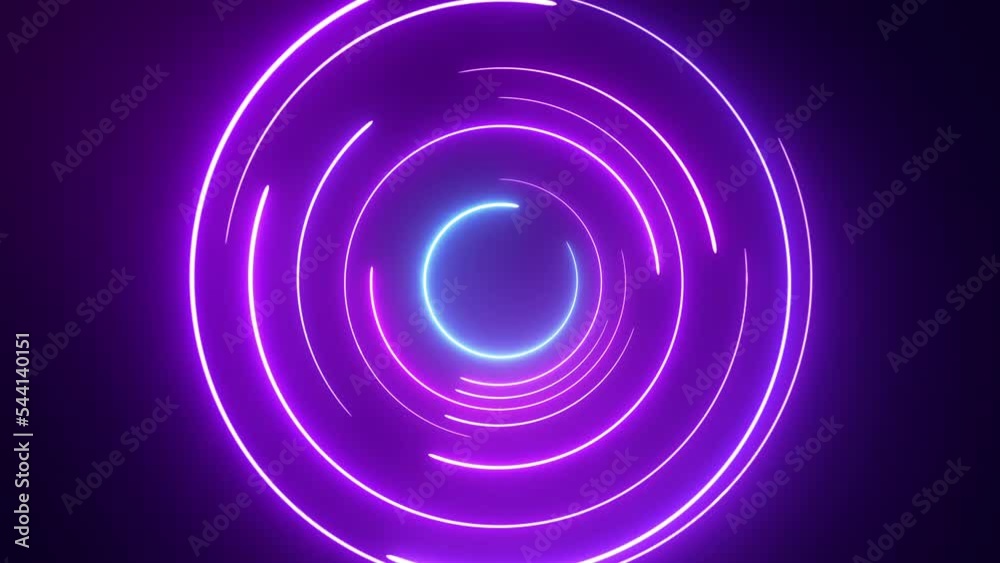 Glow circle neon blue purple light background. Glow circle neon blue purple light background.