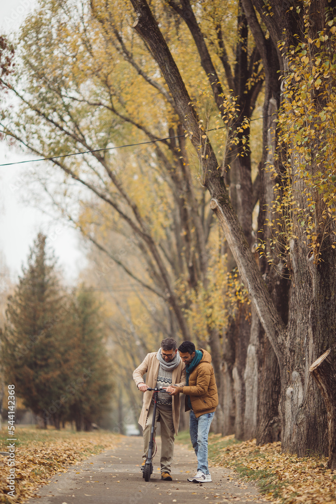 Multicultural friendship of people of different ages. Friends have fun together. Multicultural friendship of people of different ages. Friends have fun together.