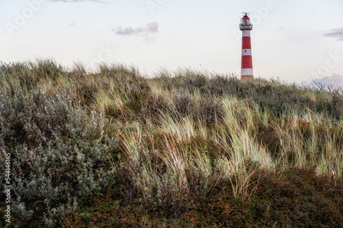 The Ameland lighthouse, the Bornrif. photo