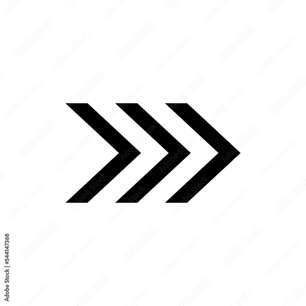 Arrow icon vector logo design template Arrow icon vector logo design template