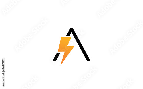 Free Download A logo energy vector for identity company. initial letter volt template vector illustration for your brand. - GFXLoad