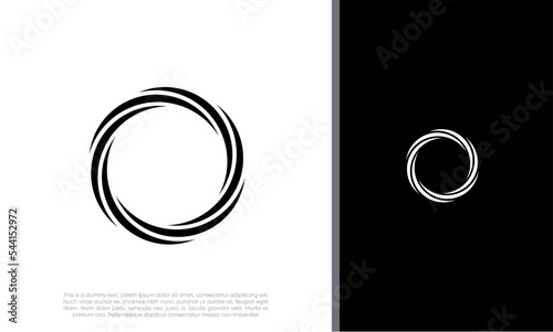 Innovative high tech logo template. Smart computer. machine learning. Technology Logo.	