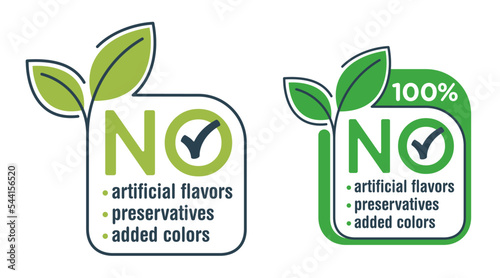 No Artificial Preservatives, Sweeteners, Flavors