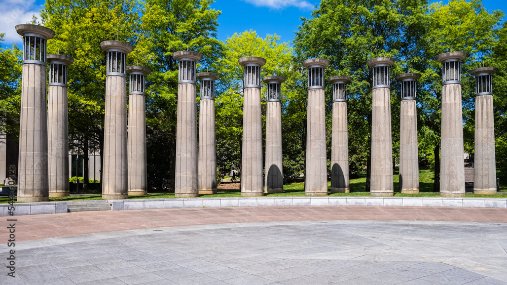 Fototapeta premium Tennessee Bicentennial Capitol Mall State Park