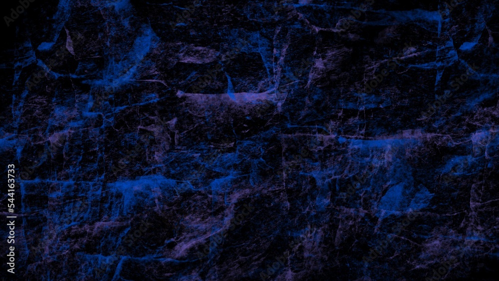 Naklejka premium pink blue black brick wall, background