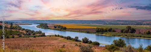 Fotografia Summer Southern Bug river, Ukraine
