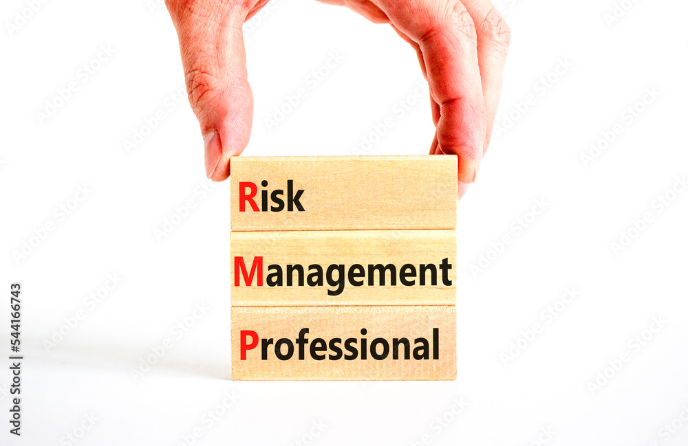 Rmp Risk RMP risk management professional symbol. Concept words RMP risk ...