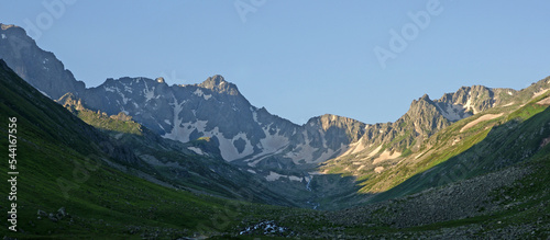 Kavrun Plateau, located in Rize, Turkey, is an important local plateau. photo