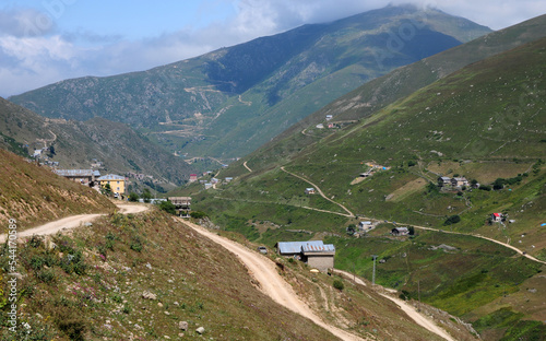 Anzer Plateau, located in Rize, Turkey, is an important local plateau. photo