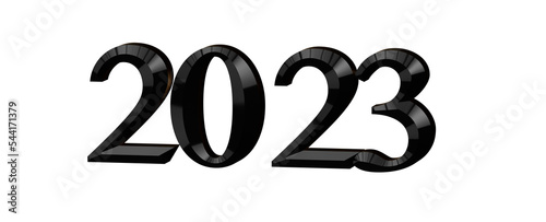 2023 text flyer design on g...