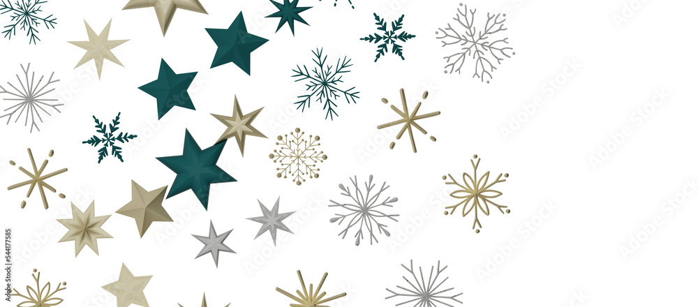 Abstract Gold Star Falling Soft Focus Background, 3D rendering. Abstract Gold Star Falling Soft Focus Background, 3D rendering.