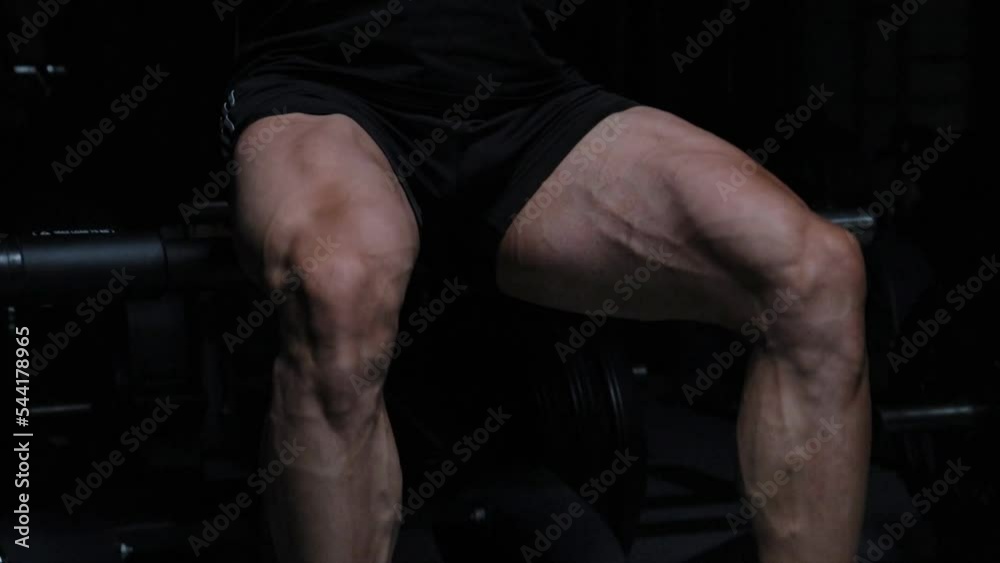 man exercising in a fitness club man exercising in a fitness club