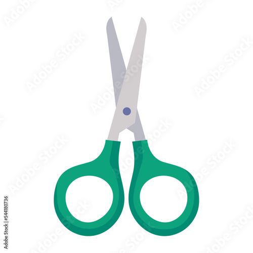 green scissors school supply