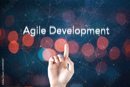 Clicks on Agile Development photo