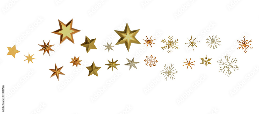Winter christmas sky with falling snow Winter christmas sky with falling snow