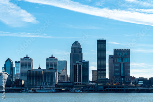 Downtown Louisville, KY and the Ohio River © RebeccaDunnLevert