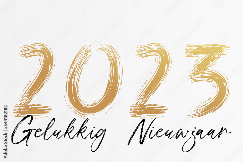 2023 - gelukkig nieuwjaar 2023