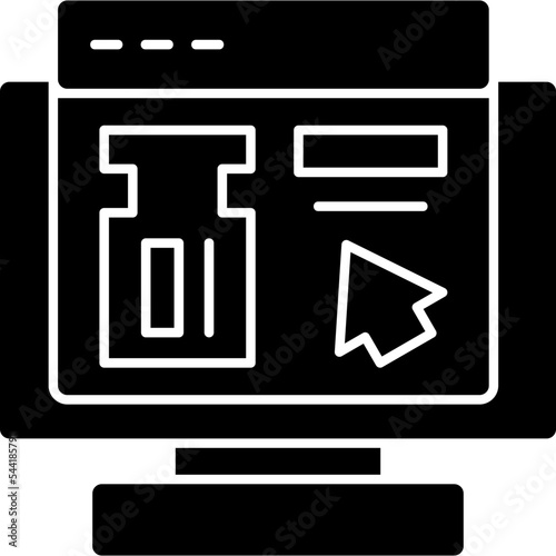 Online Ticket Booking Icon