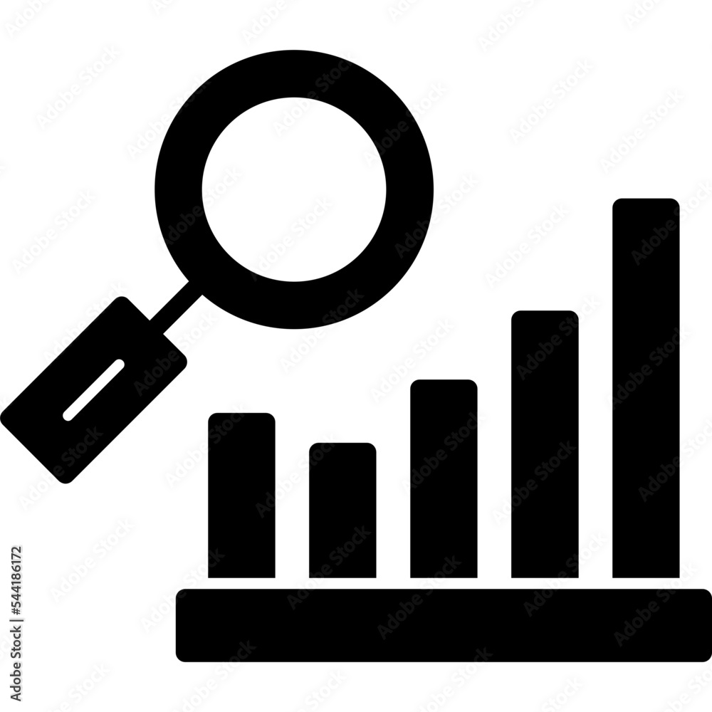 Bar Chart Research Icon Bar Chart Research Icon