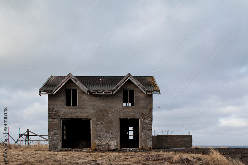 Abandoned Farmhouse, Reykjanes Peninsula, Iceland Abandoned Farmhouse, Reykjanes Peninsula, Iceland