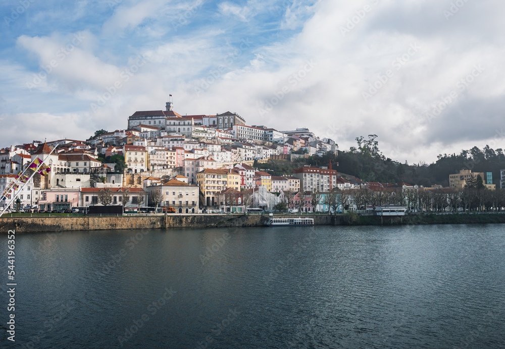 Coimbra Skyline and Mondego River - Coimbra, Portugal