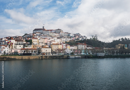 Coimbra Skyline and Mondego River - Coimbra, Portugal