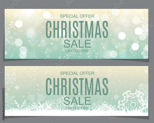 set of christmas cards