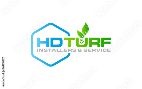 Illustration graphic vector of lawn care, landscape services, grass concept logo design template