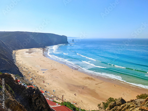 Arrifana beach surfing ocean Portugal