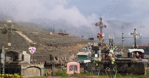 Otuzco cemetery in La Libertad photo