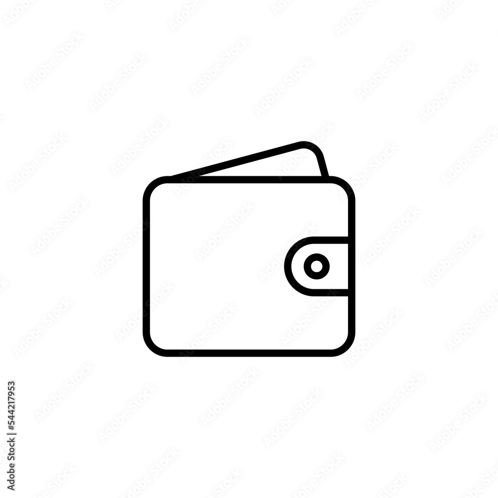Wallet icon vector illustration. wallet sign and symbol Wallet icon vector illustration. wallet sign and symbol
