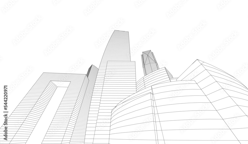 skyscrapers in perspective skyscrapers in perspective