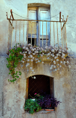 glimpse of the historic center of zungri Calabria Italy photo