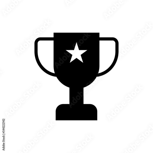 Trophy icon vector design templates