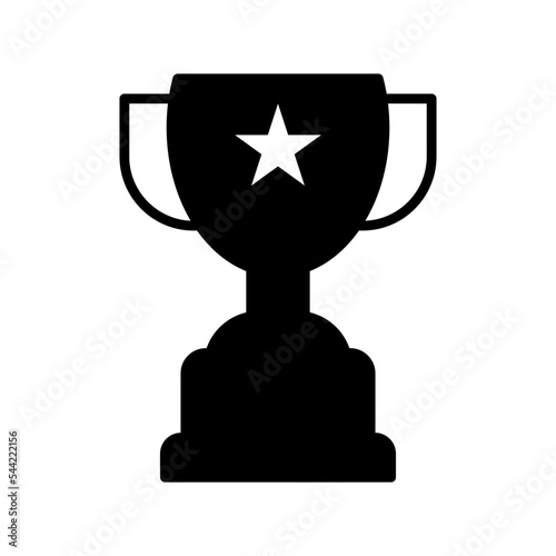 Trophy icon vector design templates