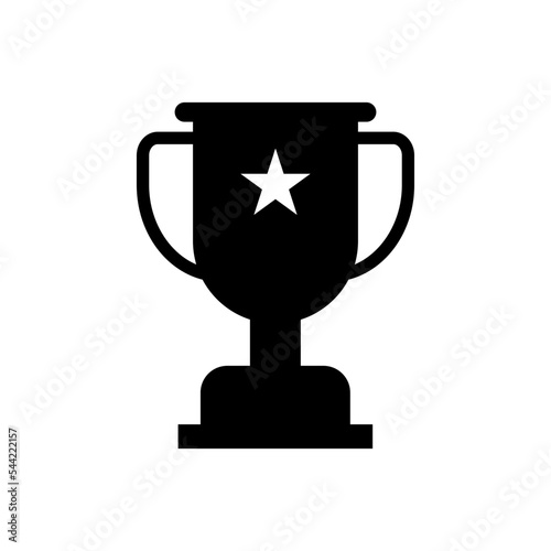Trophy icon vector design templates