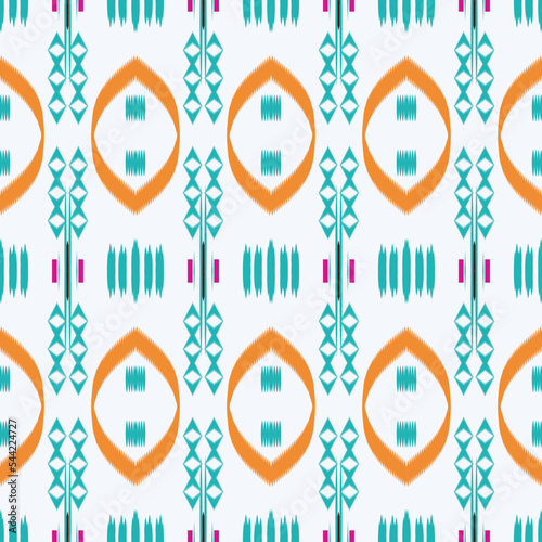 ikat design batik textile seamless pattern digital vector design for Print saree Kurti Borneo Fabric border brush symbols swatches designer