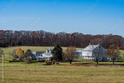 Autumn Day at the Eisenhower Farm, Gettysburg, Pennsylvania USA, Gettysburg, Pennsylvania