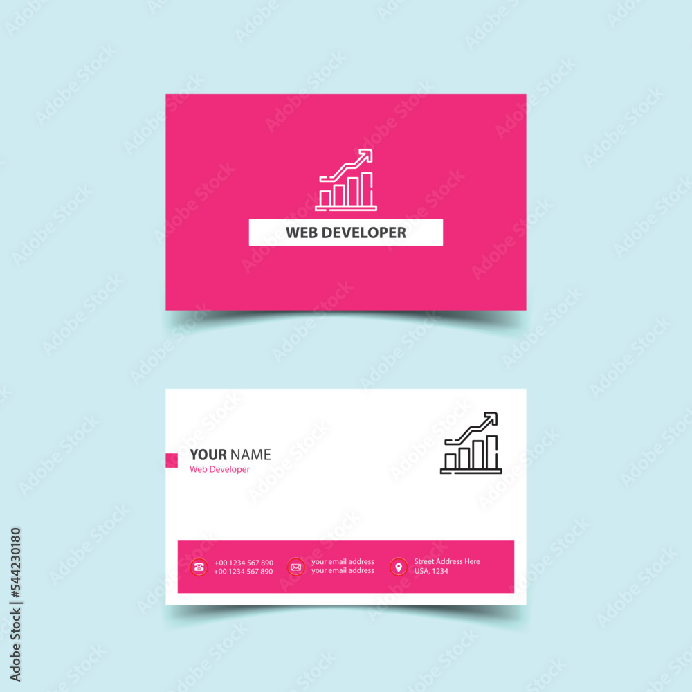Corporate professional business card design