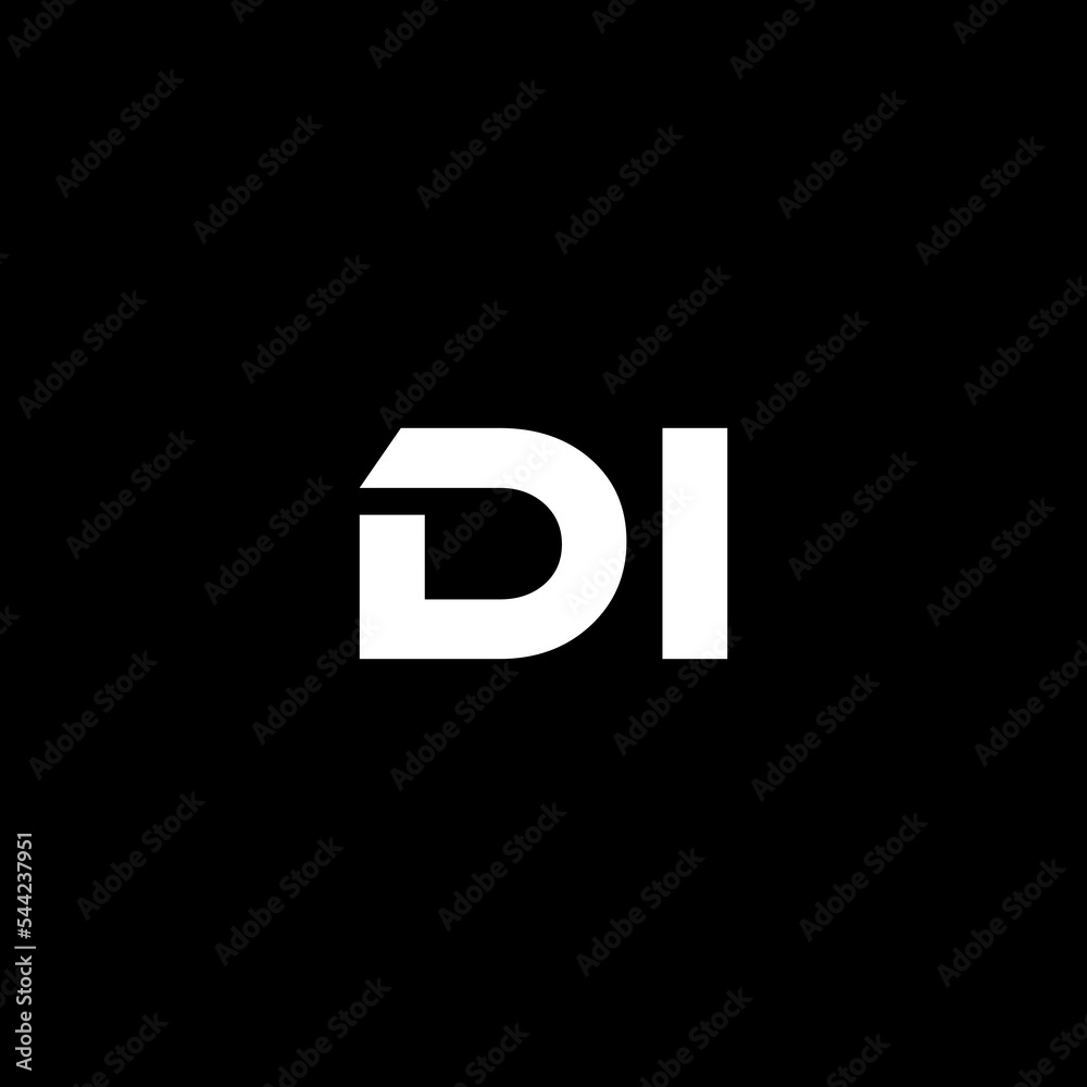 DI letter logo design with black background in illustrator, vector logo modern alphabet font overlap style. calligraphy designs for logo, Poster, Invitation, etc. DI letter logo design with black background in illustrator, vector logo modern alphabet font overlap style. calligraphy designs for logo, Poster, Invitation, etc.