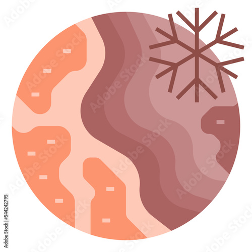 cold wave icon