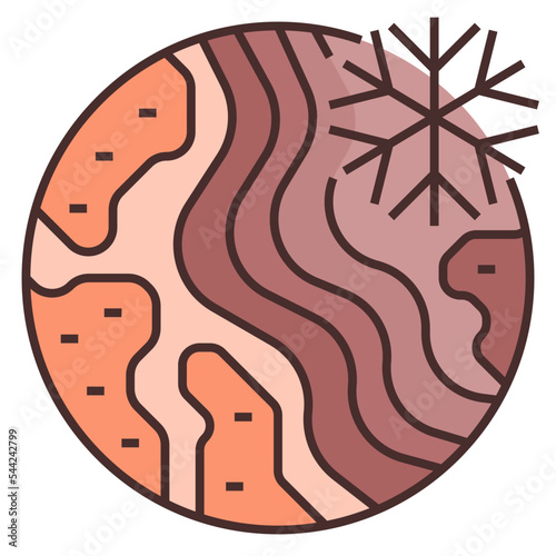 cold wave icon