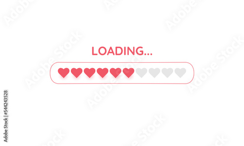 Love heart loading