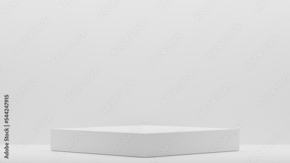 Empty podium Blank product shelf standing backdrop. 3D rendering. Empty podium Blank product shelf standing backdrop. 3D rendering.