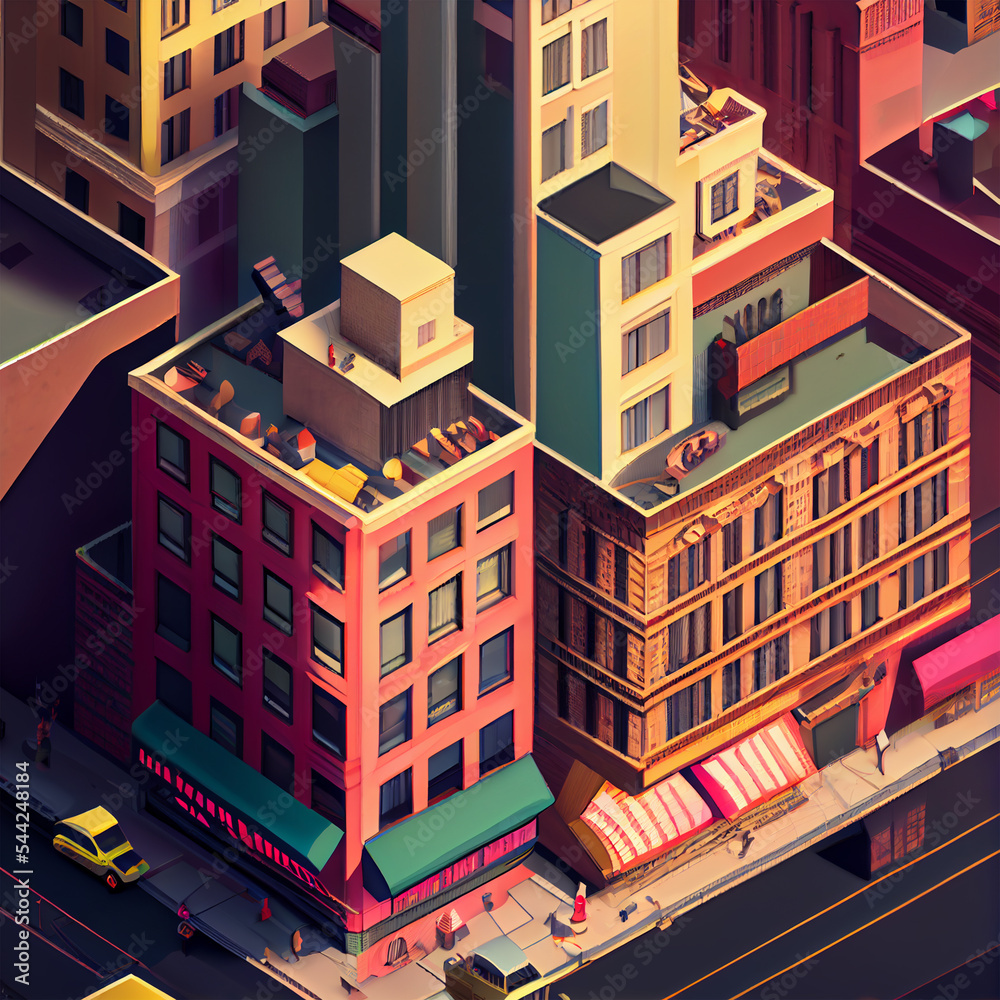 isometric new york buildings isometric new york buildings