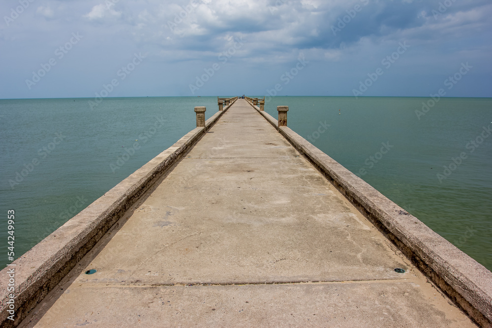 wooden pier on the sea wooden pier on the sea