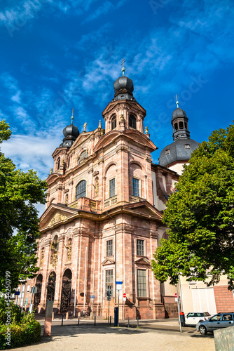 Jesuit Church in Mannheim in Baden-Wuerttemberg, Germany